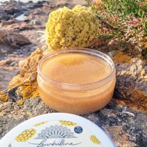 Gommage Corps à l’Immortelle Corse-vanille et au Miel Corse 200ml